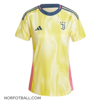 Billige Fotballdrakt Juventus Replika Bortedrakt Dame 2024-25 Kortermet